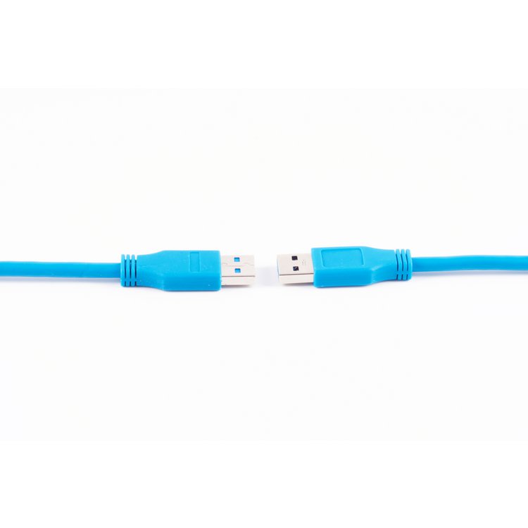 USB Kabel A Stecker / A Stecker USB 3.0 blau 5m
