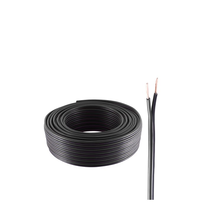 LS-Kabel 2,5mm² 50x0,25 CCA schwarz 100m