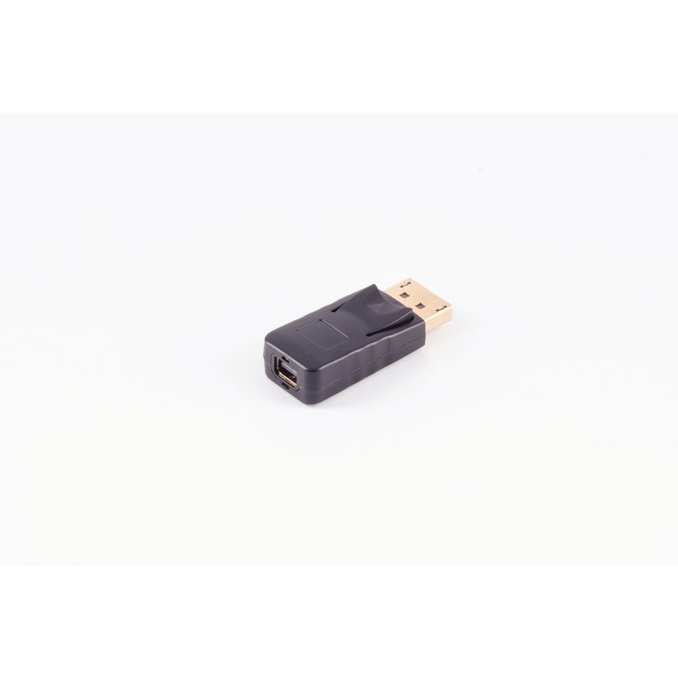 DisplayPort 1.2 Adapter, DisplayPort Stecker auf Mini DisplayPort Buchse, 4K