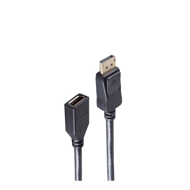 DisplayPort 1.2 Verlängerungskabel, 4K, 1,0m