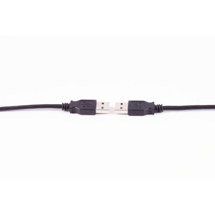 USB High Speed 2.0 Kabel, A/A Stecker, USB 2.0, schwarz, 5,0m