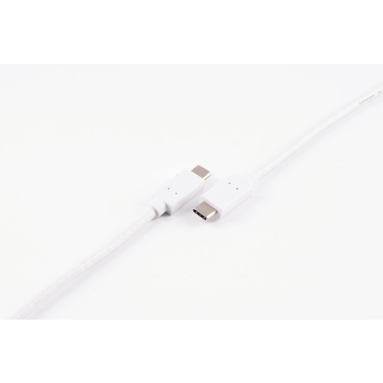USB Kabel 3.1 C Stecker-USB 3.1 C Stecker weiß 1,5m