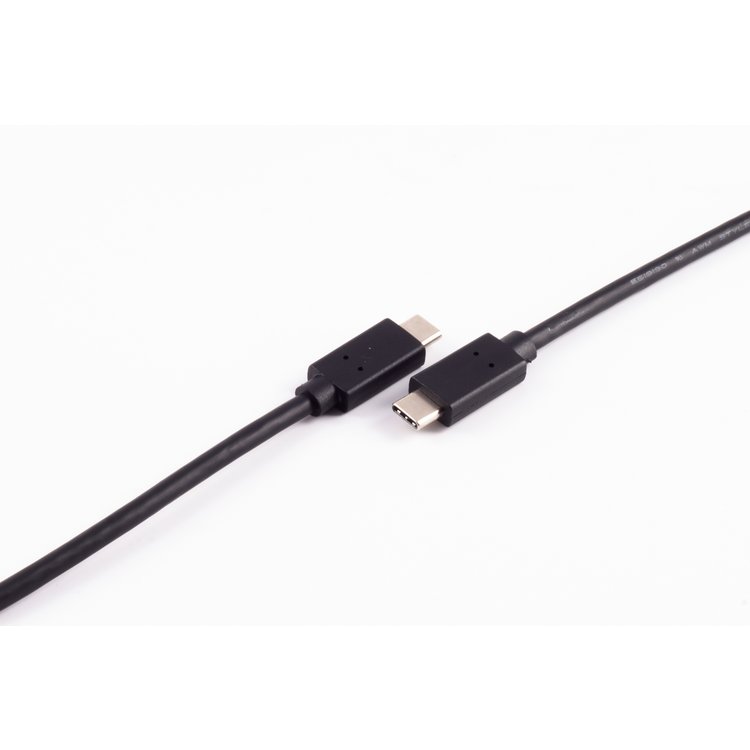 USB Kabel 3.2 USB Typ C Stecker auf USB Typ C Stecker, Gen 2x2 schwarz, 1,5m