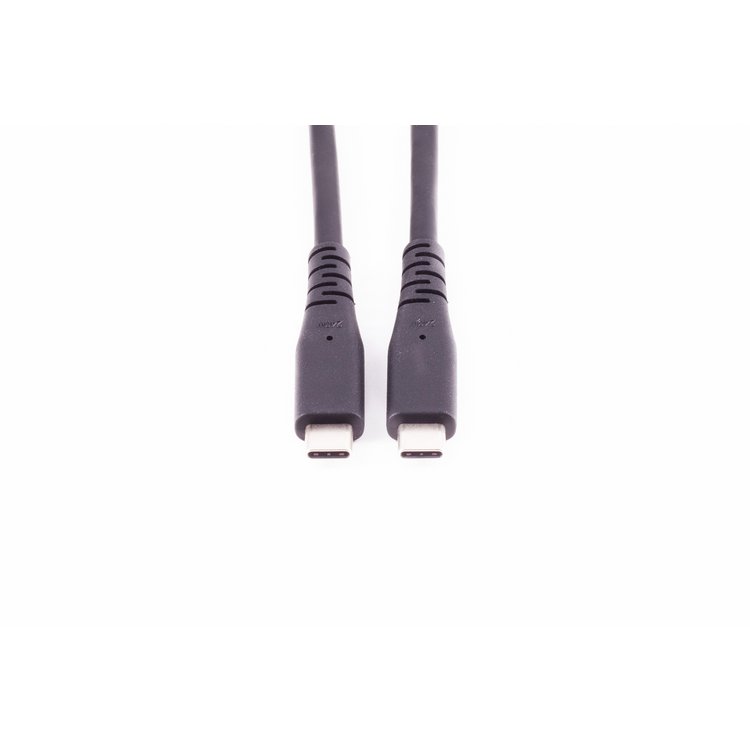 USB-C Verbindungskabel, USB Kabel Typ-C Stecker auf Typ C Stecker, 4.0 Gen 3x2, 240W, 0,25m