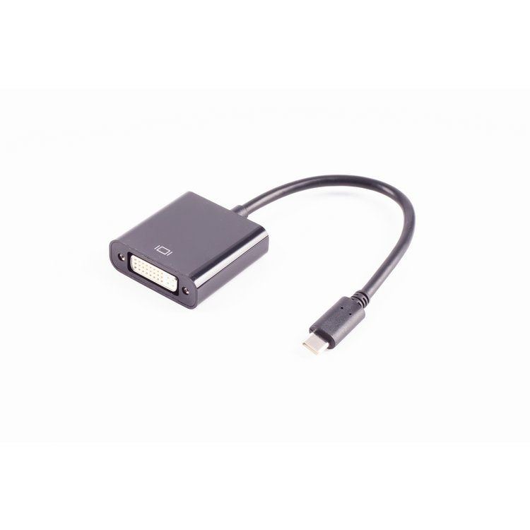 Adapter USB C-Stecker 3.1/ DVI 24+5 Buchse