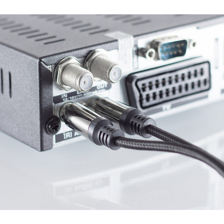 PRO Serie II Audio Stereo Cinch Kabel, 1,0m