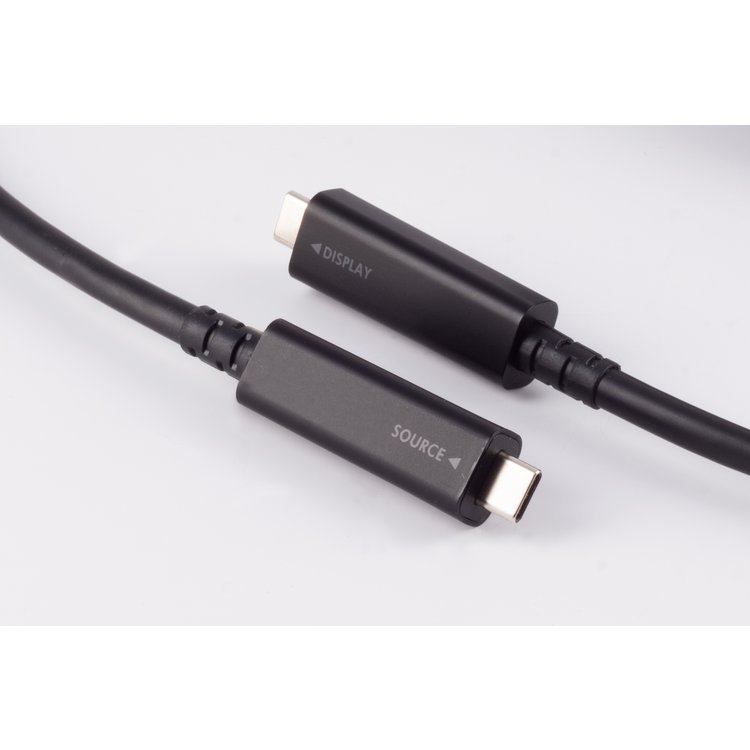 Optisches USB-C Kabel, 3.2, 4K60, 10Gbps, PD, 7m