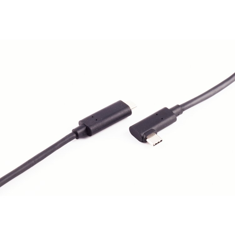 Optisches USB-C Kabel, 3.2, 10Gbps, PD, 90°, 3,0m