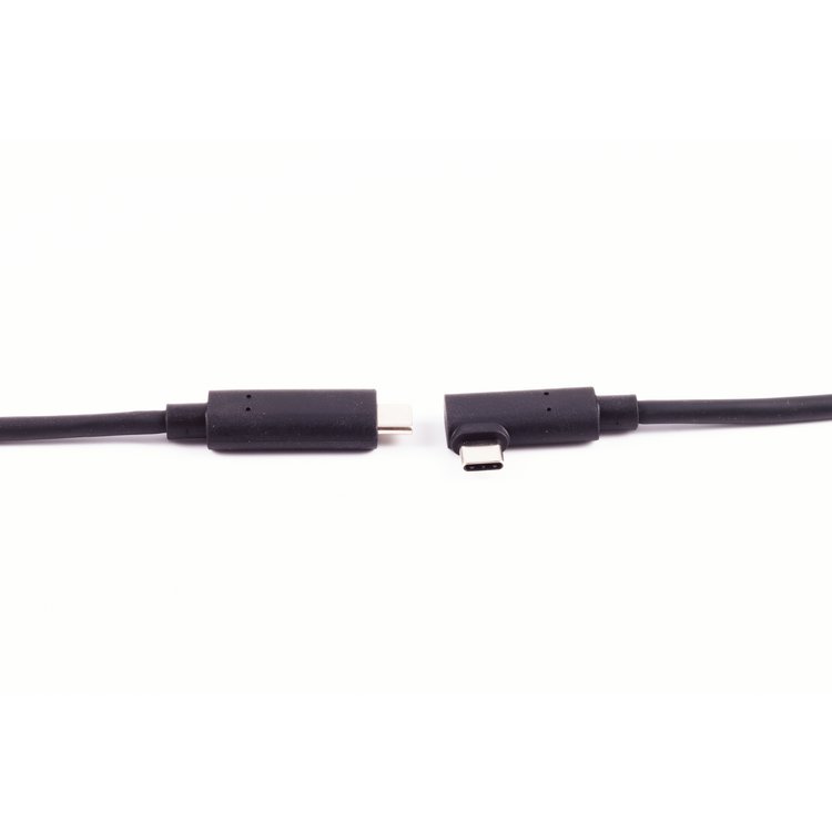 Optisches USB-C Kabel, 3.2, 10Gbps, PD, 90°, 10,0m