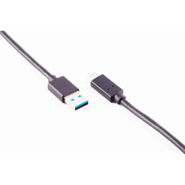 USB Kabel, 3.1 C-Stecker - 3.0 A-Stecker, 1,0m