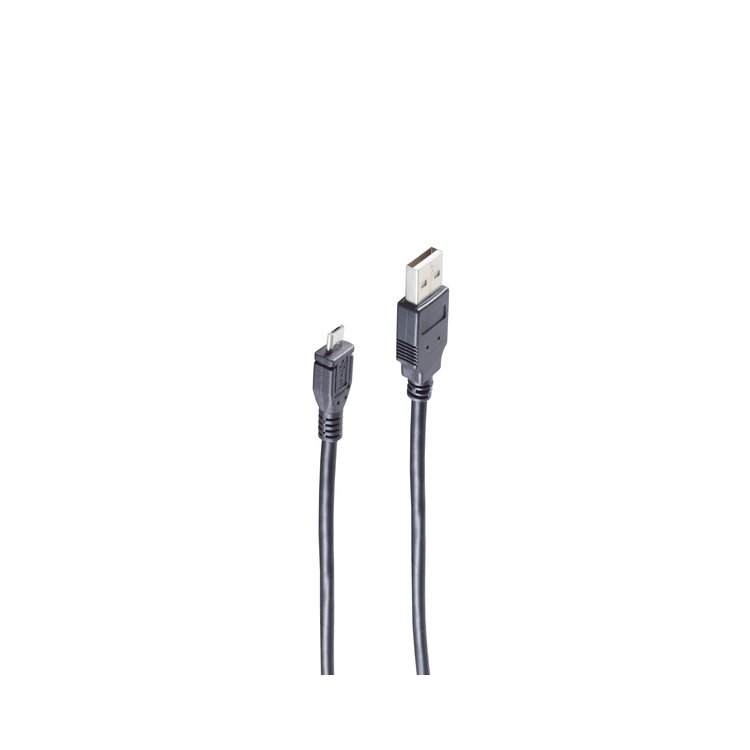USB-Micro Kabel USB-A-St./USB-B MICRO St. 2.0 0,5m