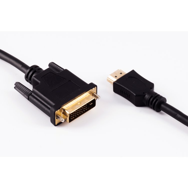 HDMI Stecker / DVI-D (24+1) Stecker verg. 7,5m