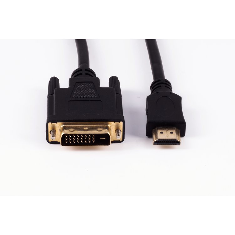HDMI Stecker / DVI-D (24+1) Stecker verg. 10m