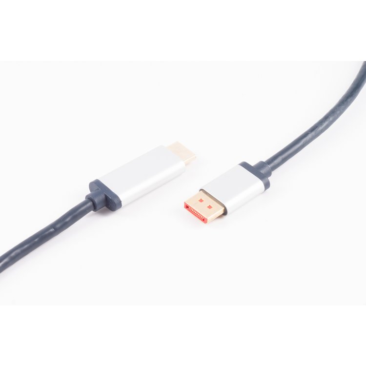 Audio/ Video DisplayPort 1.4 / HDMI Kabel, vergoldete Kontakte, 3m