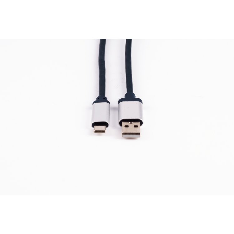USB 2.0 Anschlusskabel, USB A Stecker auf USB-C Stecker, 1,5m