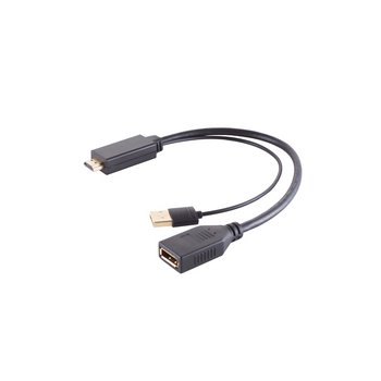 HDMI-A Adapter, Displayport Buchse, 4K, 30cm