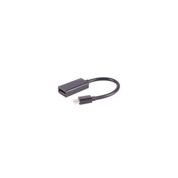 Mini DisplayPort 1.2 Adapter, Mini DisplayPort Stecker auf DisplayPort Buchse, 4K, 0,2m