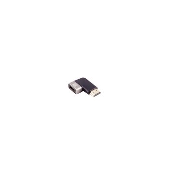 HDMI-A Adapter, 90° Winkel links, 8K, Metall