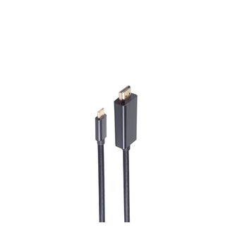 USB Aanschusskabel, HDMI-A Stecker auf USB Typ C Stecker, 8K60Hz, 3,0m