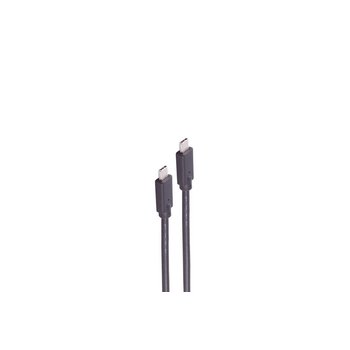 USB Kabel Typ-C Verbindungskabel, 2.0, 100W, schwarz, 4,0m
