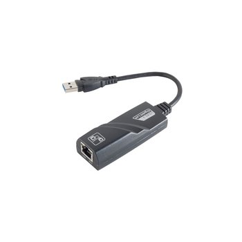 Ethernet Adapter USB 3.0 A Stecker/ RJ45 Buchse