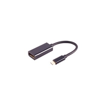 shiverpeaks®-BASIC-S--Adapter, USB Typ C-Stecker auf Displayport Buchse, 8K60Hz, schwarz