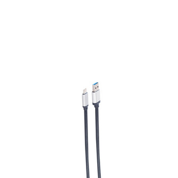 USB 3.0 Anschlusskabel, USB-A Stecker auf USB-C Stecker, 0,5m
